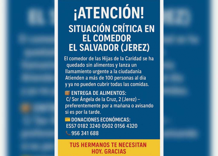 Llamamiento urgente del Comedor El Salvador ante la falta de alimentos