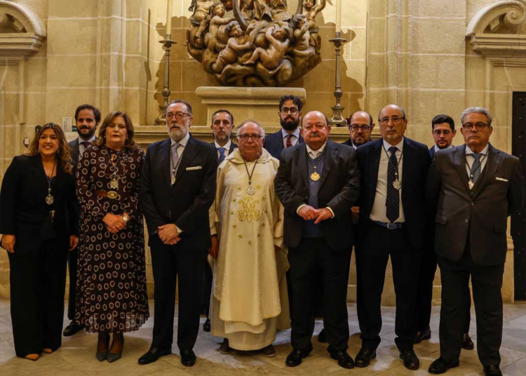 Manuel Cazalla tomó posesión como nuevo Hermano Mayor de la Oración en el Huerto