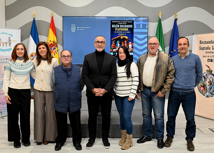 La Lanzada presenta su Belén Solidario Playmobil a beneficio de la Asociación Uniper