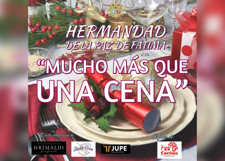 La Paz de Fátima ofrecerá una cena de Nochebuena a más de 30 familias