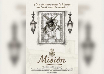 La Hermandad de la Misión Redentora inicia el proyecto de su retablo cerámico