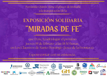 Fernando Quirós inaugura hoy su exposición solidaria ‘Miradas de Fe’, un recorrido pictórico por las cofradías de la ciudad