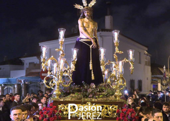 El obispo José Rico Pavés bendijo en la Parroquia de Fátima la nueva imagen de Jesús de la Humildad de Barbadillo