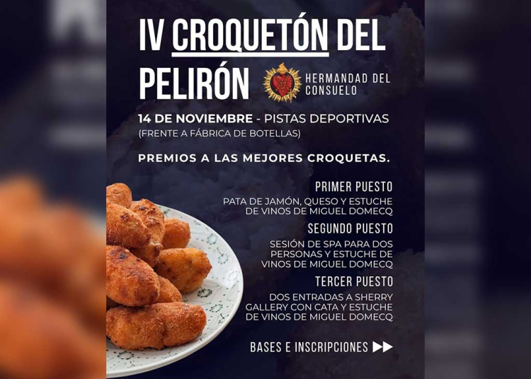 La Hermandad del Consuelo organiza la cuarta edición del Croquetón del Pelirón